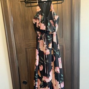 High Low Floral Dress